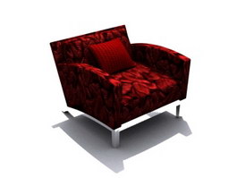 Lounge sofa 3d model preview