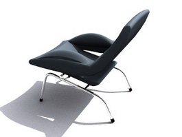 Office Lounge Chair 3d model preview