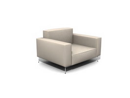 Office Conference Sofa 3d model preview
