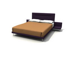 Mattress Soft Bed 3d model preview