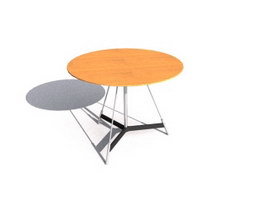 Wooden Bar Table 3d preview
