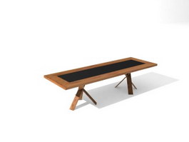 Bar Coffee Table 3d model preview