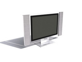 YIZHA flat panel tv 3d model preview