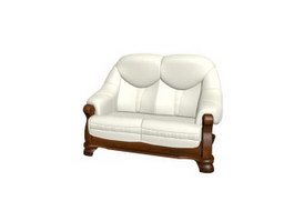 KLER Furniture loveseat 3d model preview