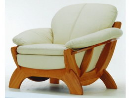 KLER Furniture Sofa Chair 3d model preview