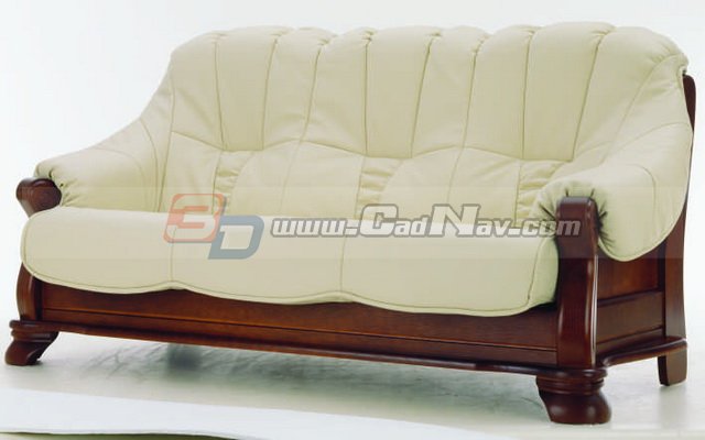 KLER Furniture cushion settee 3d rendering