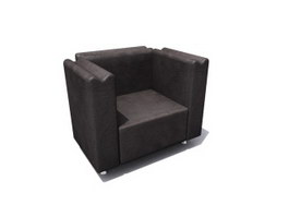Office Corbusier sofa 3d model preview