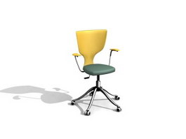 Office Lift Chair 3d model preview