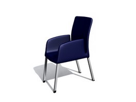 Organic Conference chair 3d model preview