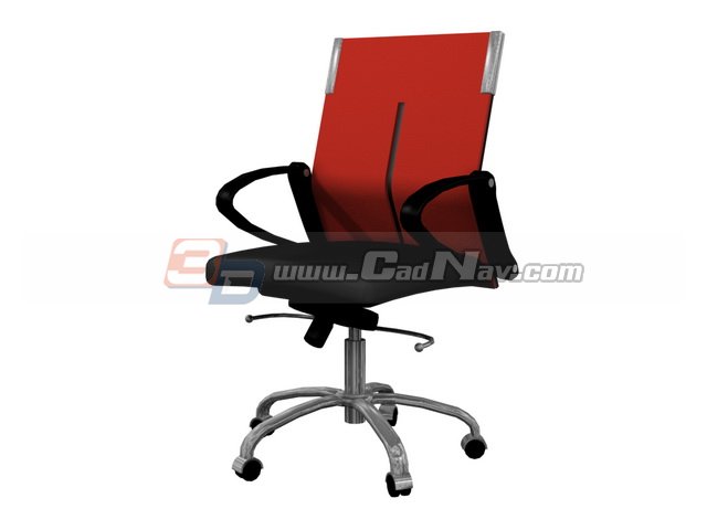 Office Lift Swivel Chair 3d rendering