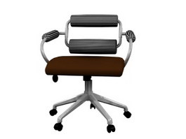 Office Lounge Massage Chair 3d model preview