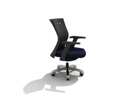 Mesh Office Swivel Chair 3d model preview