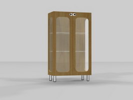 Office file cabinet 3d model preview