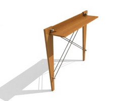 Hallway Console Table 3d preview