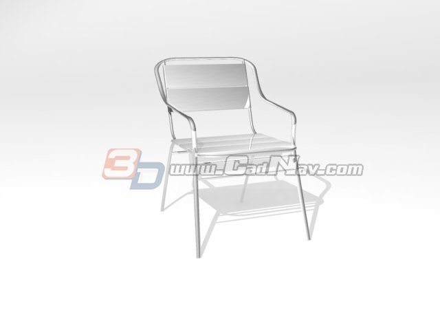 Outdoor Landi Chair 3d rendering