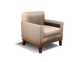 Small us sofa 3d model preview
