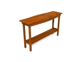 Home Furniture Wood Side table Table 3d preview