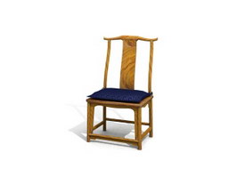 Chinese antique chair 3d preview