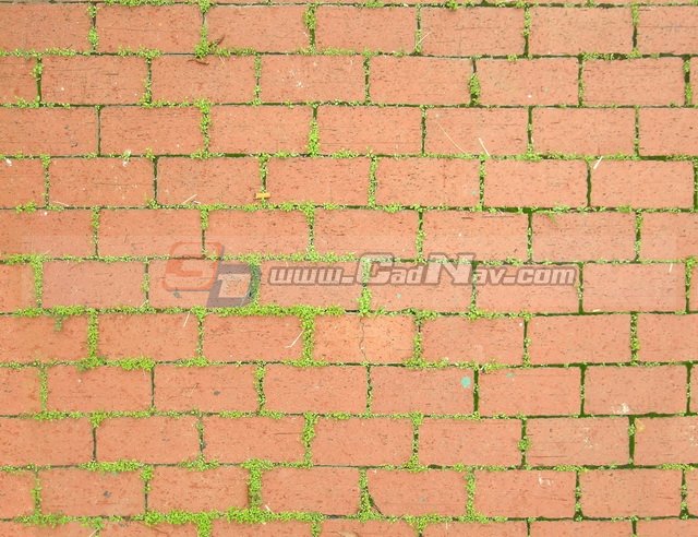 Ruddy brick floor texture