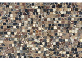 Marble mosaic floor tiles texture