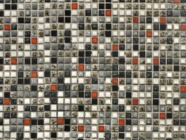 Glass stone mix mosaic wall tile texture