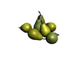 Snow pear 3d preview