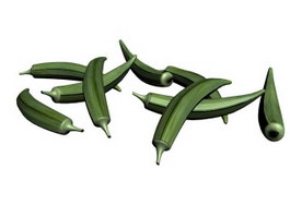 Green chilli 3d preview