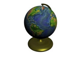 Plastic world globes 3d preview