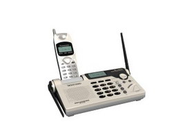 Panasonic cordless phone 3d model preview