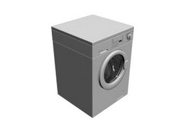 Automatic washer washing machine 3d model preview