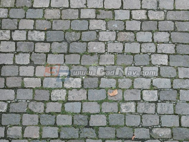 Grey interlocking paverment brick texture