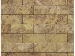 Beige marble strip wall tile texture
