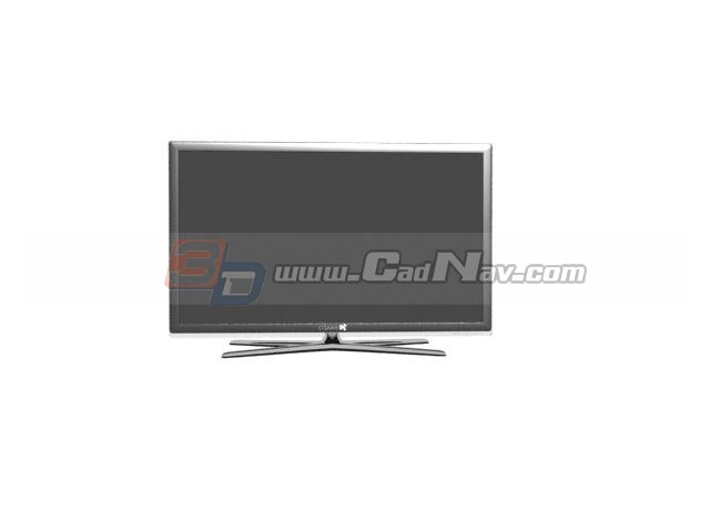 LCD Monitor 3d rendering