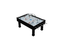 Air Hockey Table 3d model preview