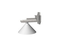Hotel Modern Wall Lamp 3d model preview