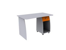Kids Furniture Writing desk 3d preview