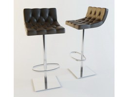 Bar stool chair 3d model preview