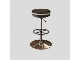 Swivel bar stools 3d model preview