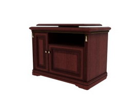 Furniture TV Cabinet 3d model preview