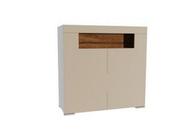 Small side cabinet for home 3d preview