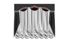 Blackout drapes for wedding 3d preview