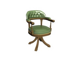 European antique chair 3d preview