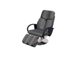 Salon spa massage chair 3d model preview