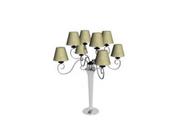 Lampshade decorative table lamp 3d preview