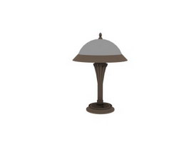 Guestroom table lamp 3d model preview