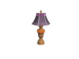 Decorative night lamp 3d preview