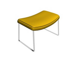 Saddle seat bar stools 3d model preview