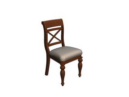 Sheraton Dining Room Chair 3d model preview