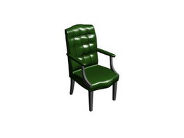 Office executive chair 3d model preview