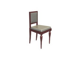 Wooden Sheraton Chair 3d preview